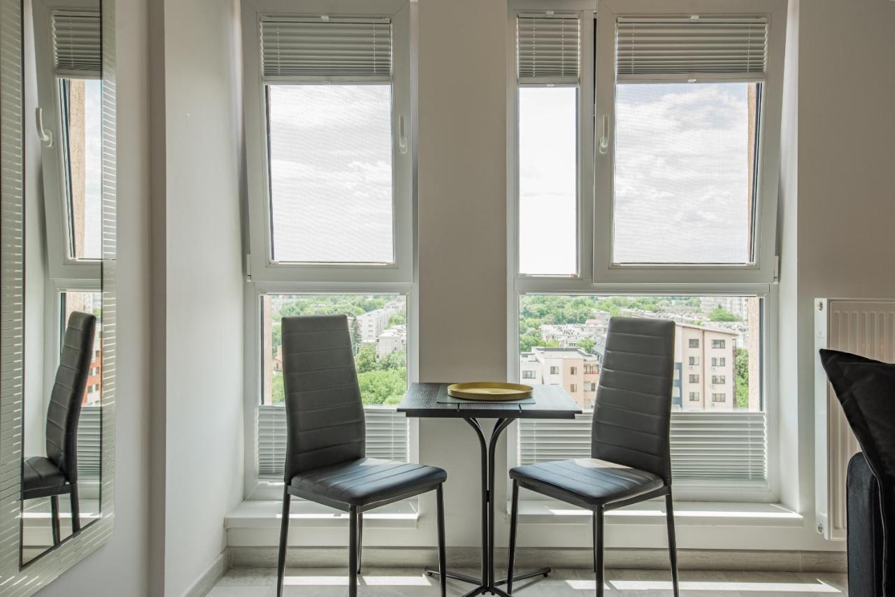 בוקרשט Cozy Penthousestudio Cityview W12 מראה חיצוני תמונה
